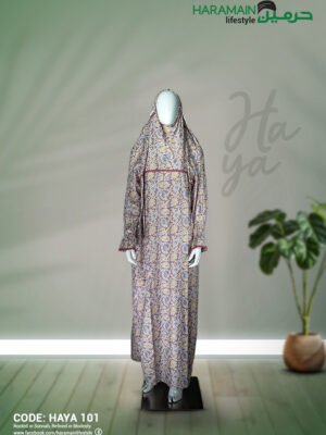 Haya Premium Cotton Salah Khimar with Lace Detailing – HAYA 101
