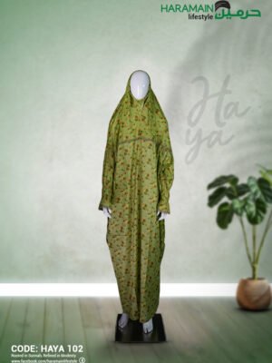 Haya Premium Cotton Salah Khimar with Lace Detailing – HAYA 102